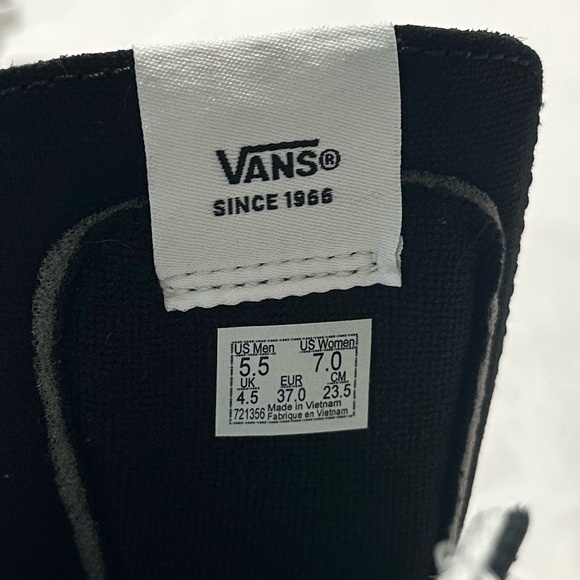 Vans Sk8-Hi Paradoxical Black Tapered Stackform Shoes - Picture 9 of 13